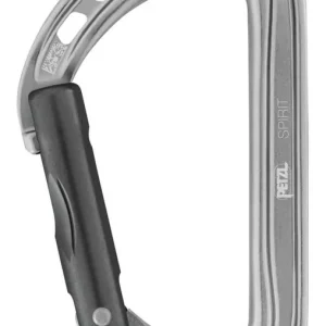 Exclusieve Aanbieding Karabijnhaak Petzl Spirit Rechte poort Grijs