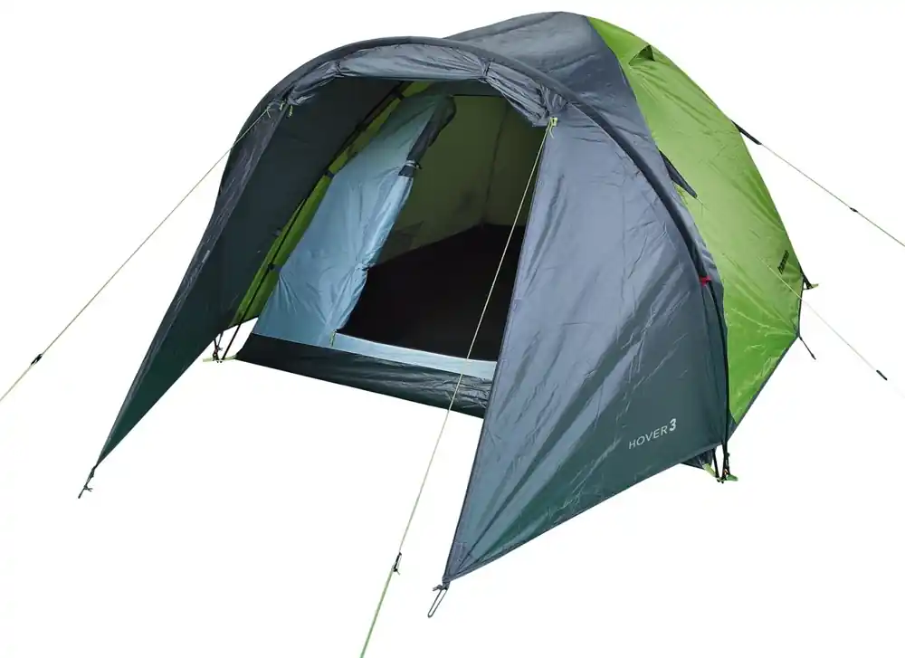 Toeristentent Hannah Hover 3 Lentegroen/wolkgrijs II Lage Prijs