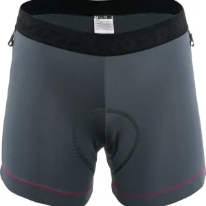 Actieprijs Dames fietsbroek Silvini Inner Pro Charcoal punch XS