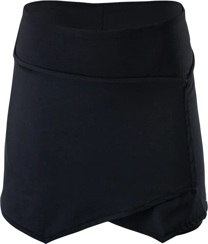 Exclusieve Aanbieding Dames fietsrok Silvini Isorno Pro Zwart houtskool XS