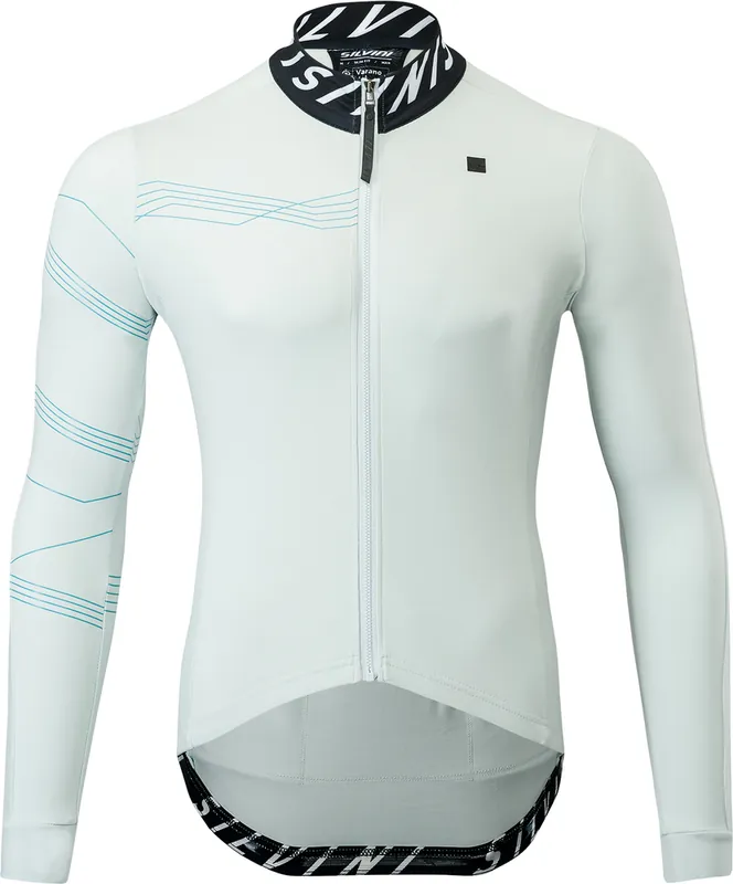 Heren wielershirt Silvini Varano Lichtblauw/zwart XS Exclusieve Aanbieding