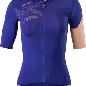 Beperkt Aanbod Dames wielershirt Silvini Rosalia Navy koraal XS