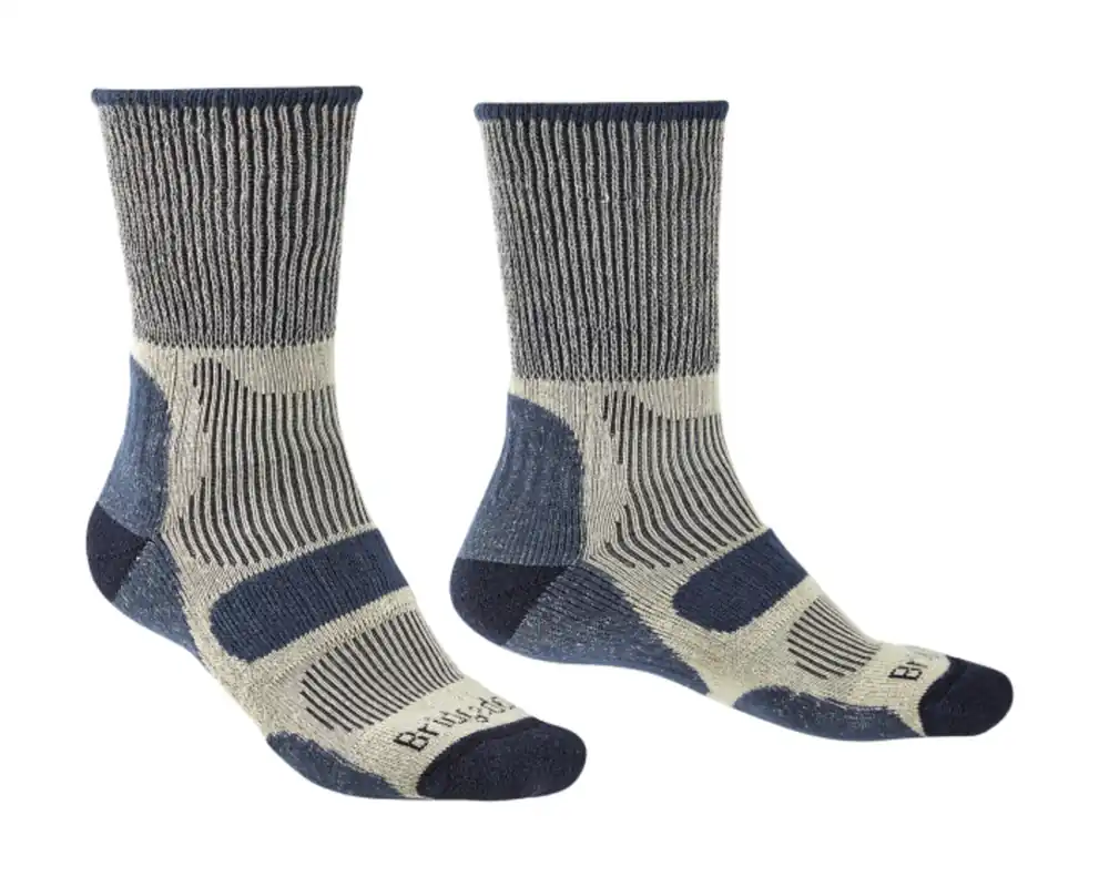 Laatste Versie Bridgedale Hike Lightweight Boot Cotton Cool Comfort sokken indigo/464 M (6-8,5 UK)