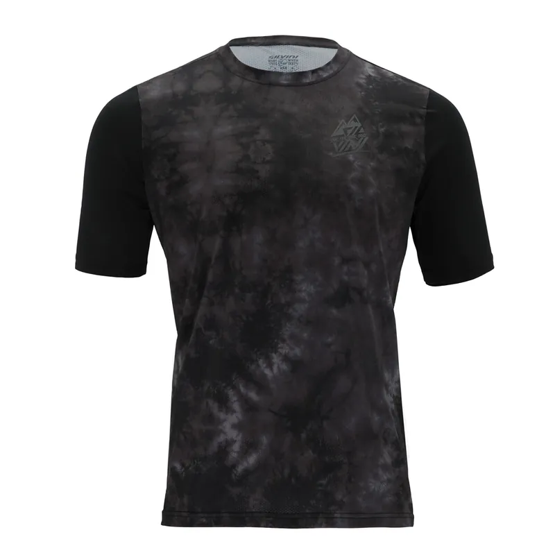 Enduroshirt voor heren Silvini Aldeno Charcoal/zwart S Direct Beschikbaar
