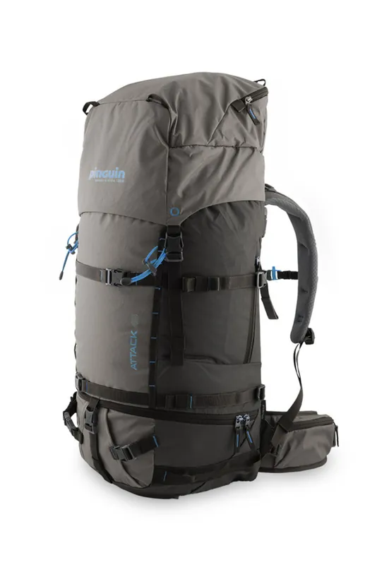Bergbeklimmersrugzak Pinguin Attack 45L Nylon zwart Koop Vandaag
