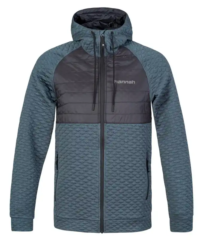 Geïsoleerde wandelsweater voor heren Hannah Quil II Orion blauw mel/antraciet S Hoge Kwaliteit