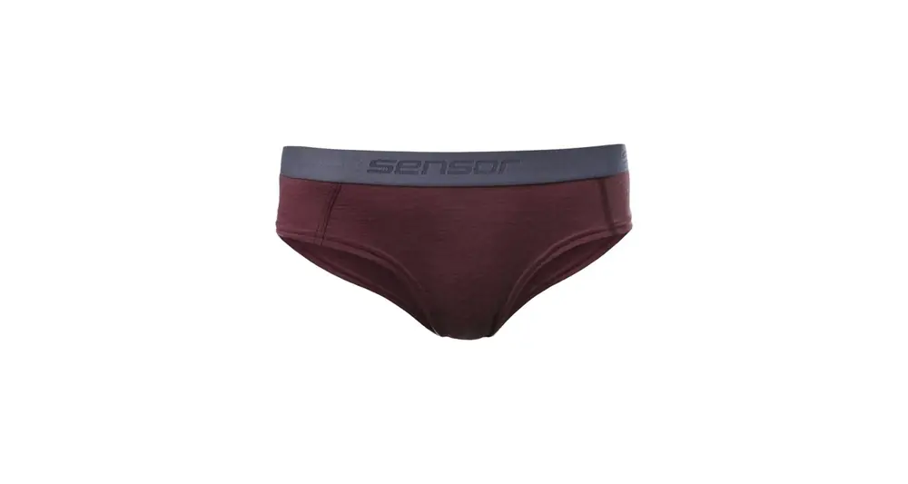Merino damesslip Sensor Merino Airport rood S Koopje