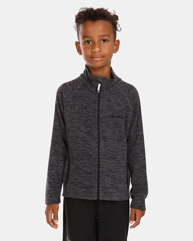 Kinderfleece sweatshirt Kilpi Alacante donkergrijs 122 Veilige Betaling