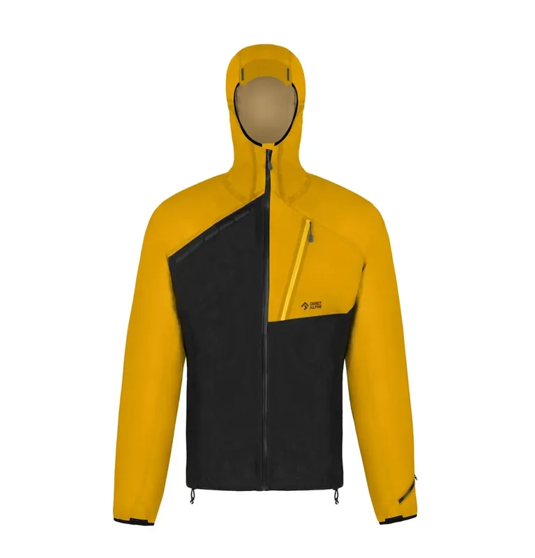 Betaalbaar Heren ultralicht jack Direct Alpine Cyclone zwart/mango S