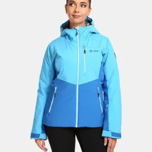 Betaalbaar Dames ski-jack Kilpi Flip-W Blauw XS