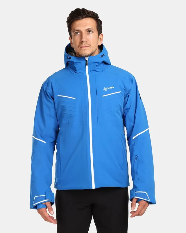 Express Levering Heren ski-jack Kilpi Killy-M Blauw S