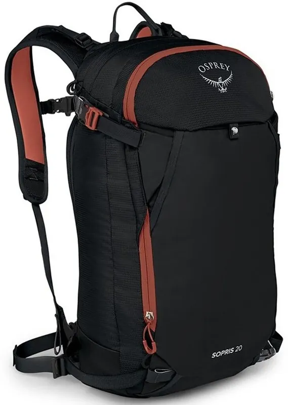 Gratis Retour Dames skirugzak Osprey Sopris 20L Zwart