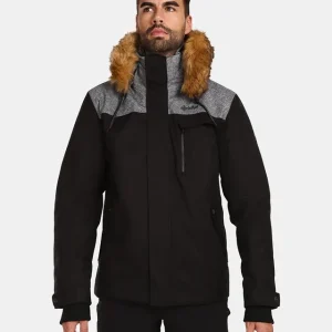 Winterjas voor heren Kilpi Alpha-M zwart S Nieuw