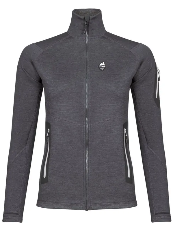 Functionele damessweater High Point Woolion Merino 3.0 Lady Sweatshirt antraciet XS Veilige Betaling