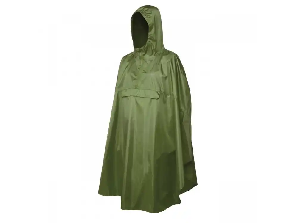Regenjas Trekmates Rove Poncho groen Merkproduct