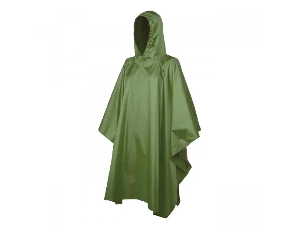 Regenjas Trekmates Tour Poncho groen Op = Op