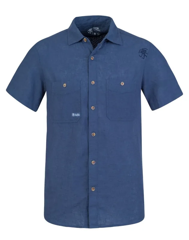 Betrouwbaar Herenoverhemd Rafiki Jam ensign blauw S