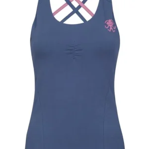Dames sport tanktop Rafiki Suesca CTN ensign blauw XS Speciale Aanbieding