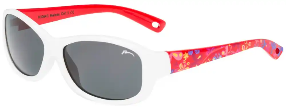Nu Kopen Kinderzonnebril RELAX Meleda R3064C R2 wit/rood
