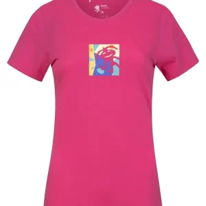 Exclusieve Aanbieding Dames T-shirt Rafiki Akiyo karmijn XS