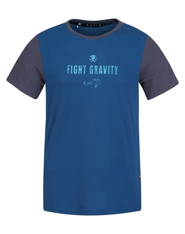 Heren T-shirt Rafiki Granite ensign blauw/inkt XS Beste Prijs