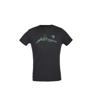 Fabrieksprijs Heren T-shirt Direct Alpine Bosco antraciet (geometrisch) S