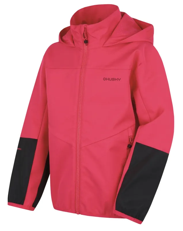Kindersoftshelljas Husky Sonny K roze 122-128 Rechtstreeks Van De Fabrikant