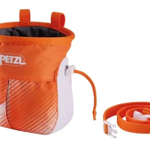 Magnesium zakje Petzl Sakapoche Oranje Wit Favoriet