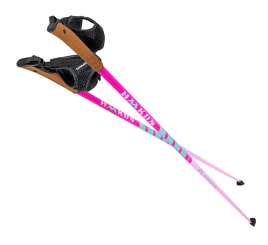 Shop Nu Nordic Walking stokken HAAKON Roze 122,5 cm