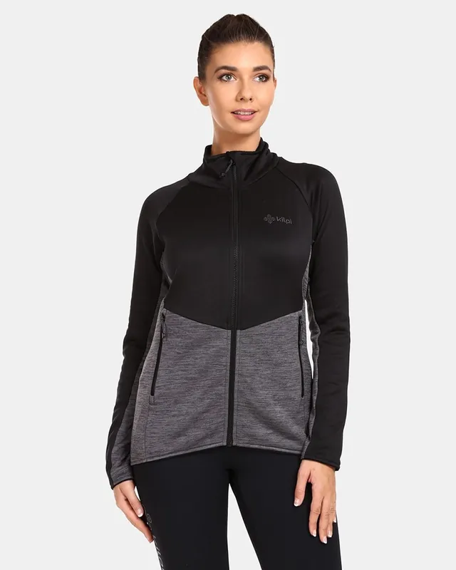 Dames sweatshirt Kilpi Tomms-W BLK XS Must-Have