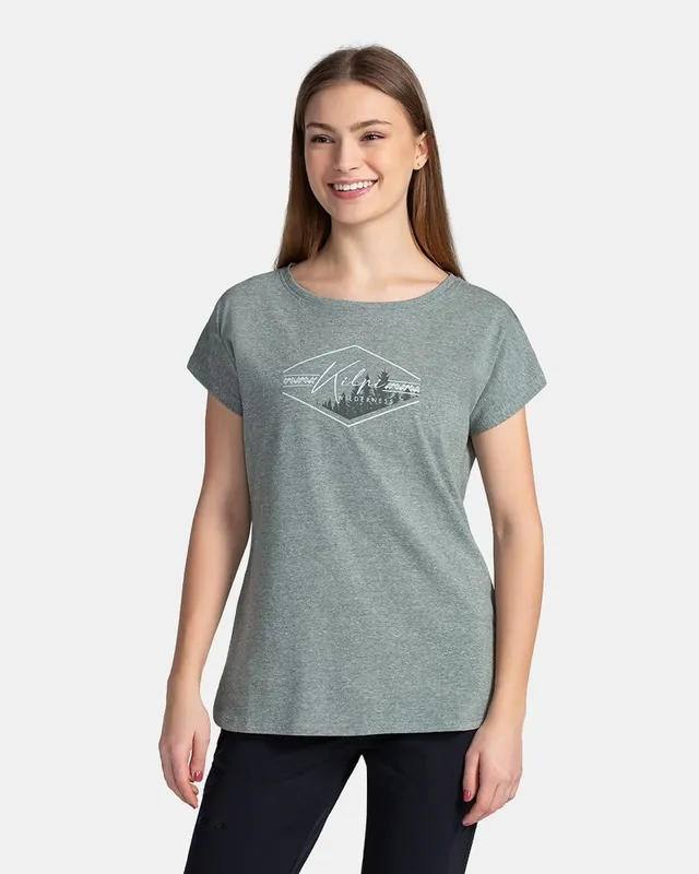 Voordeelprijs Dames T-shirt Kilpi Nellim-W DGN XS