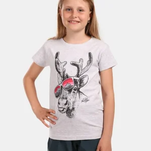 Kinder T-shirt Kilpi Malga-JG WHT 122 Merkproduct