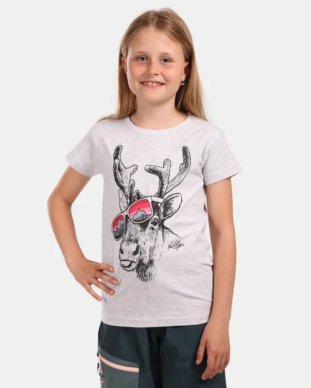 Kinder T-shirt Kilpi Malga-JG WHT 122 Merkproduct