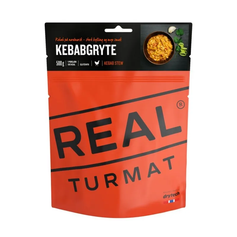 Kebab met kip Real Turmat 500 gram Betrouwbaar