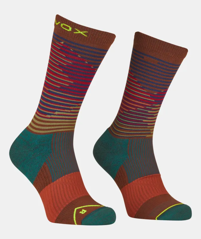 Beperkte Voorraad Herensokken Ortovox All Mountain Mid Socks klei oranje 39-41