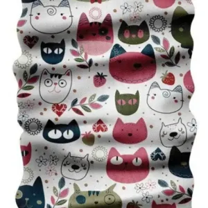Aanbieding Kindersjaal MATT Kindersjaal Coolmax Eco kleur katten