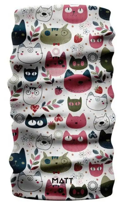 Aanbieding Kindersjaal MATT Kindersjaal Coolmax Eco kleur katten