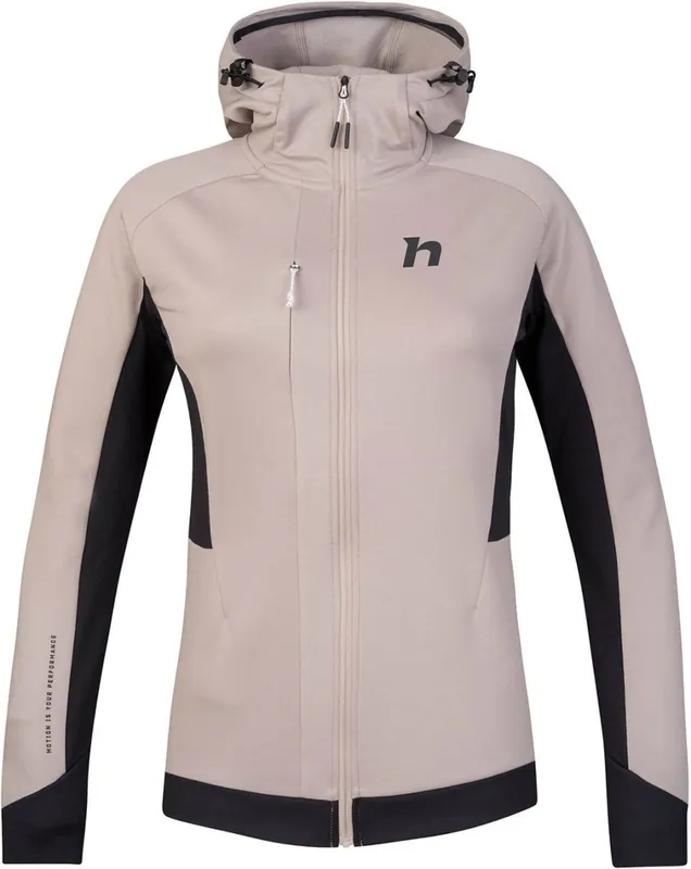 Dames sweatshirt Hannah Nela Hoody geit/antraciet S Seizoensaanbieding