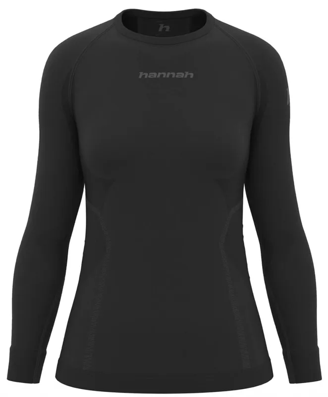 Bestseller Dames thermoshirt Hannah Active TS L/SW antraciet S