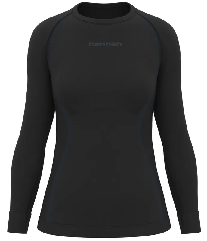 Dames thermoshirt Hannah Thermo Active TS L/SW antraciet S-M Nieuw