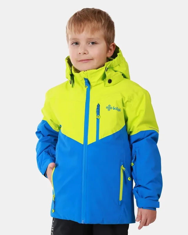Koop Vandaag Jongens ski-jas Kilpi Ferden-JB lichtgroen 122