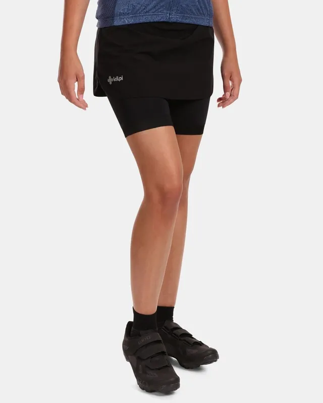 Dames fietsrok Kilpi Jola-W zwart XS Merkproduct