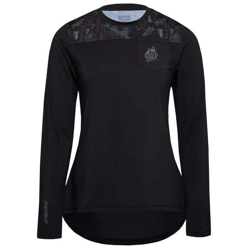 Koop Vandaag Damesshirt met lange mouwen Silvini Ella WD2036 houtskool XS