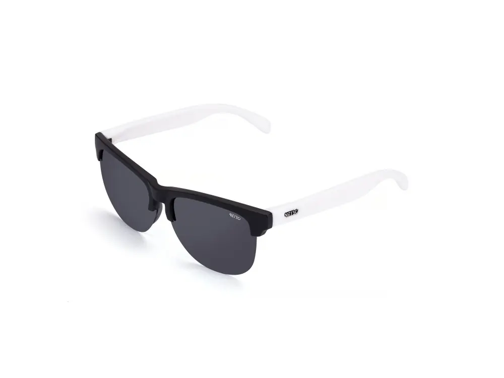 Zonnebril NEIBO Origin half Zwart,wit/zwart Hete Deal