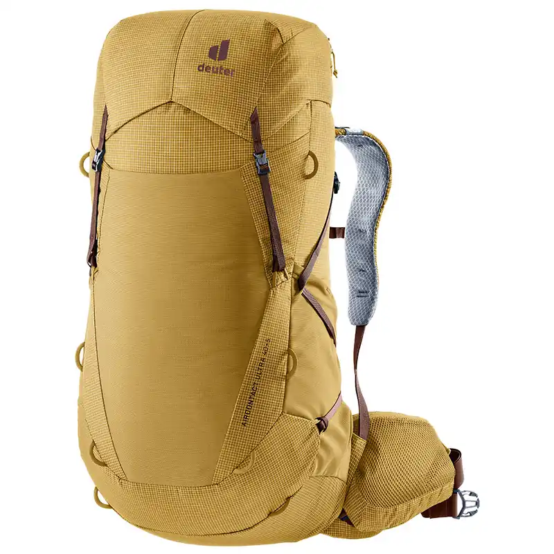 Populair Rugzak Deuter Aircontact Ultra 40L+5L savanne-raisin one-size