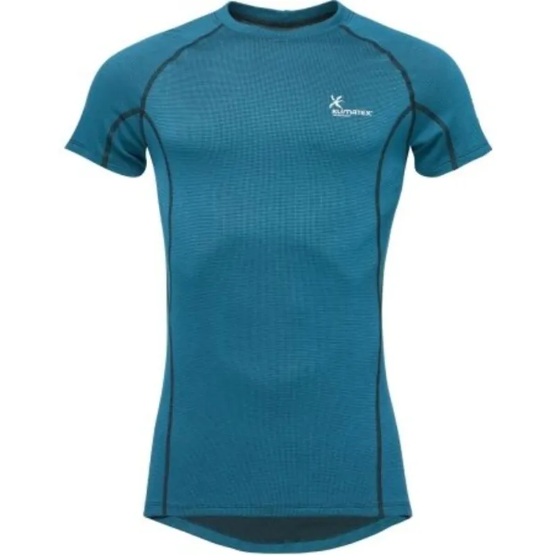 Shop Nu Functioneel T-shirt voor heren Klimatex Lynx Klimafeel Blauw S