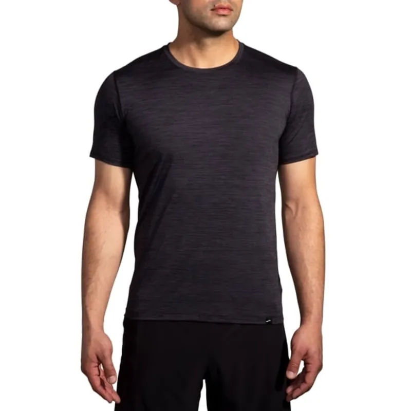 Beperkt Aanbod Heren T-shirt Brooks Luxe zwart S