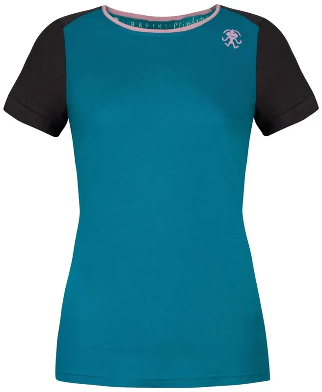 Speciale Aanbieding Dames T-shirt Rafiki Chulilla kristalblauw/grafiet XS