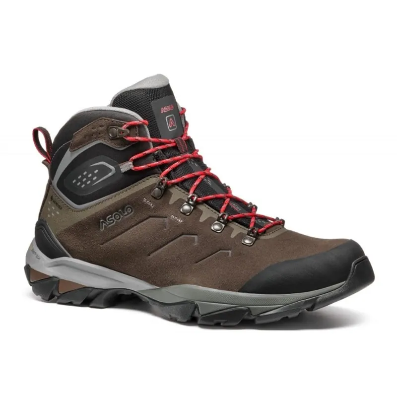 Actieprijs Heren enkellaarsjes Asolo Acadia MID Lth GTX MM donkerbruin/frostgrijs 40 2/3
