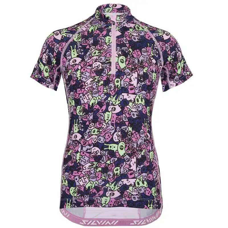 Beperkte Voorraad Kindershirt Silvini CD1434 Scrivia blush-groen 110-116